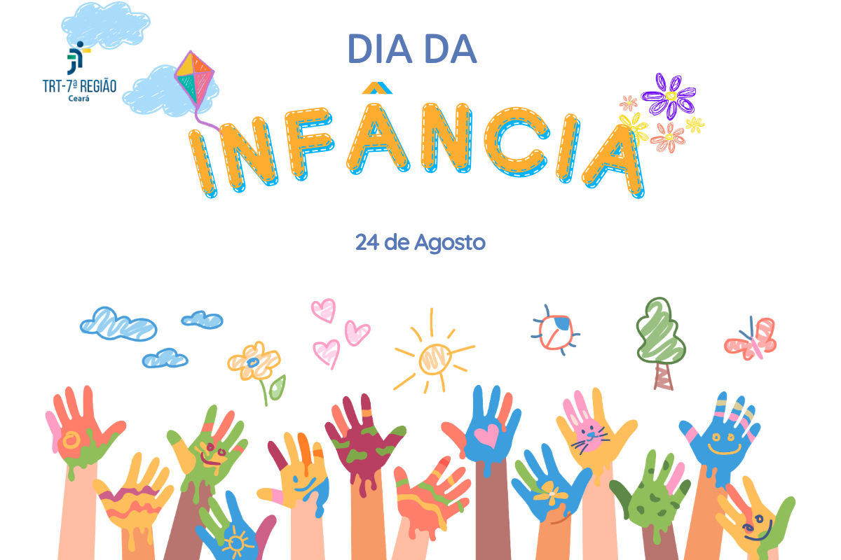 Dia Nacional da Infância: TRT-CE reforça compromisso com a educação e os direitos sociais